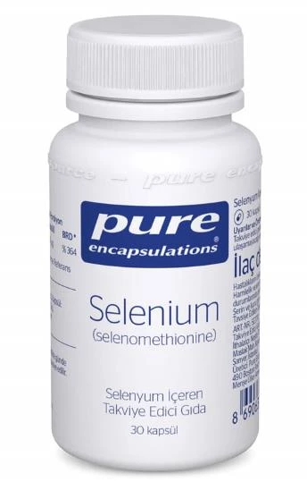 Pure Encapsulations Selenium (Selenomethionine) 30 Kapsül
