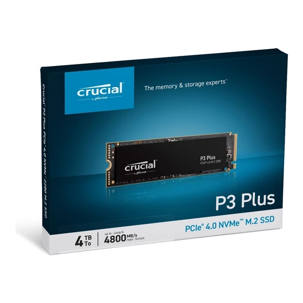 Crucial P3 Plus 4TB SSD m.2 NVMe PCIe CT4000P3PSSD8 - 5