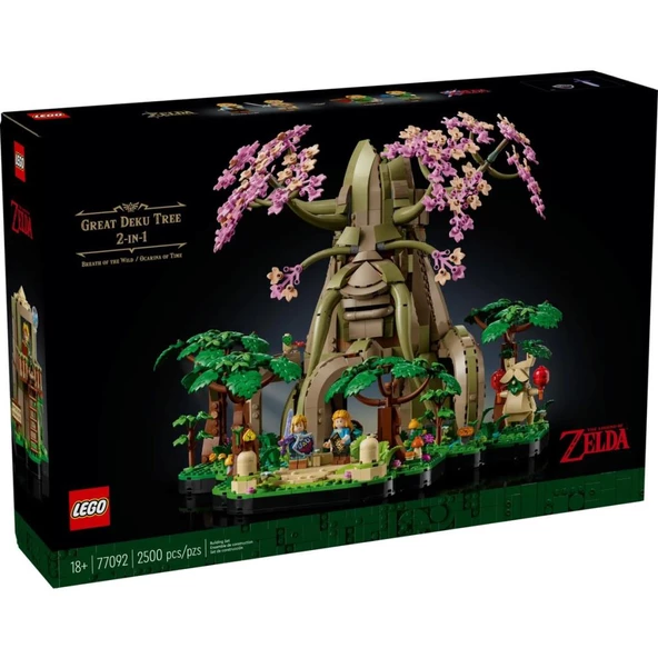 LEGO 77092 The Legend of Zelda Great Deku Tree 2’si 1 Arada (2500 Parça) - Resim 2