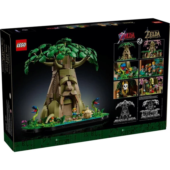 LEGO 77092 The Legend of Zelda Great Deku Tree 2’si 1 Arada (2500 Parça) - Resim 4