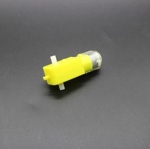 4 Adet - Arduino Robot Tekerlek Ve Dc Motor Seti 250Rpm Dc Motor N11.1046 - 2