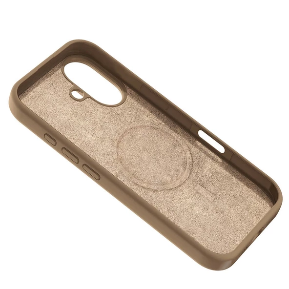 Apple iPhone 16 Plus Kılıf Magsafe Şarj Özellikli Sıvı Teknolojili Silinebilir Sert Redclick Kivi Kapak - Resim 11