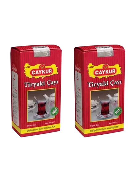 ÇAYKUR TİRYAKİ ÇAY 500 GR X2 ADET