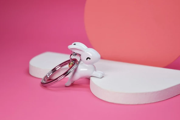 Metalmorphose Tavşan Anahtarlık - Resim 7