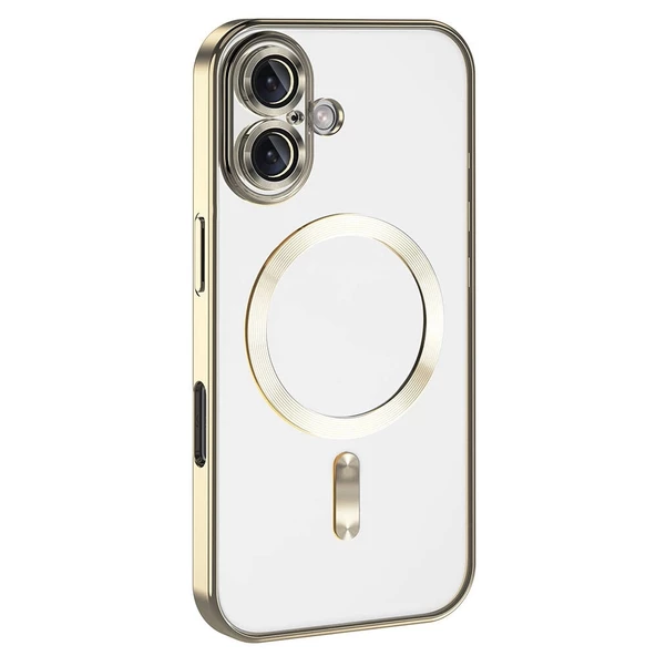 Apple iPhone 16 Plus Kılıf Kamera Korumalı Magsafe Wireless Şarj Özellikli Redclick Demre Kapak - Resim 9