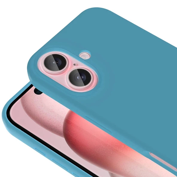 Apple iPhone 16 Plus Kılıf Magsafe Şarj Özellikli Sıvı Teknolojili Silinebilir Sert Redclick Kivi Kapak - Resim 6