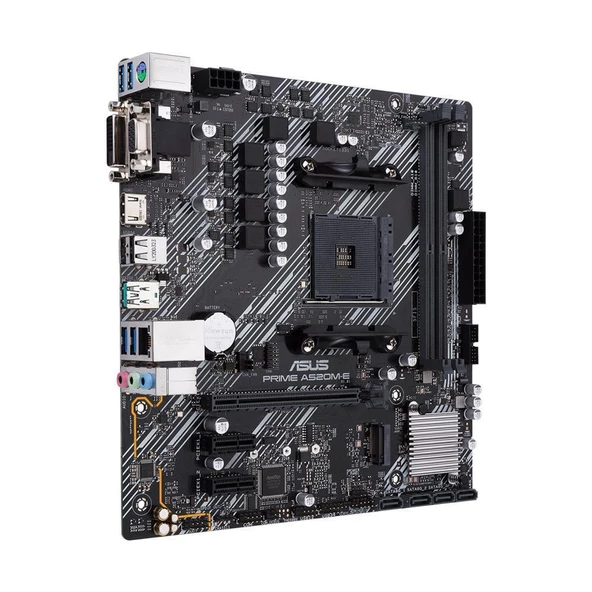 Asus PRIME A520M-E DDR4 4600MHz AM4 Micro ATX Anakart - 3