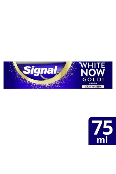 Signal White Now Gold 75 ml Diş Macunu