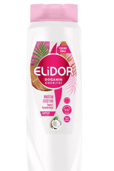 Elidor Şampuan Hindistan Cevizi Yağı Onarıcı&yıpranma Karşıtı 500 Ml - 2