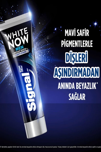Signal White Now Men Diş Macunu 75 Ml X 2 Adet - 3