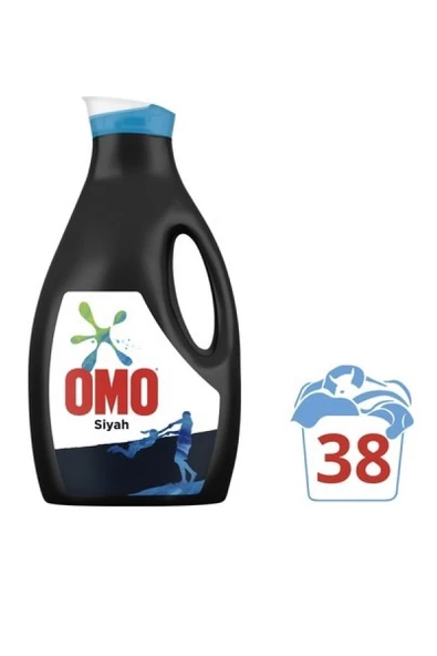 Omo Sıvı Deterjan Siyah 2470 ml