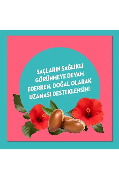 Elidor Şampuan Argan Yağı Ve Hibiskus Özü 500 Ml - 4