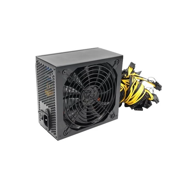 PowerBoost BST-ATX2000 2000w 14cm SİYAH fan, Mining ATX PSU (Retail) JPSU-BST-ATX2000 - Resim 2