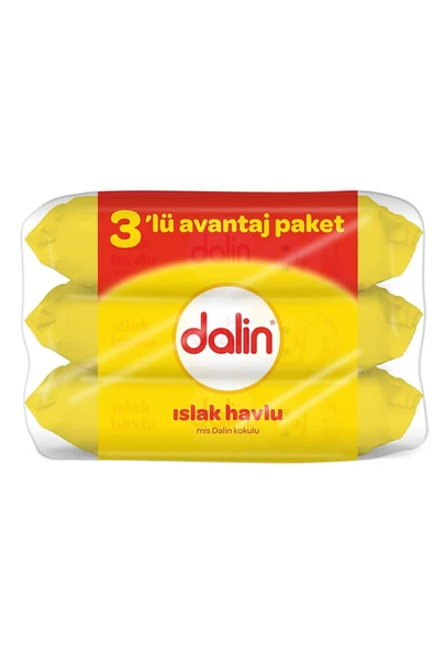 Dalin Islak Temizleme Mendili 56lı (3 LÜ PAKET)