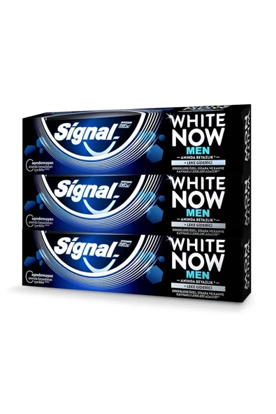 Signal Whıt Now Men 75 Ml X3 Set.uni