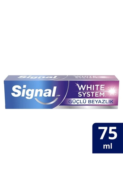 Signal White System Güçlü Beyazlık Diş Macunu 75 ml - 2