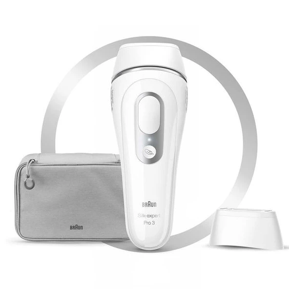 Braun Silk Expert Pro 3 PL3020 Yeni Nesil IPL Epilasyon Aleti + Seyahat Çantası