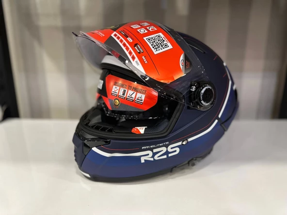 KASK MT THUNDER 4 SV R25 B5 MAT MAVİ/LACİVERT - 2