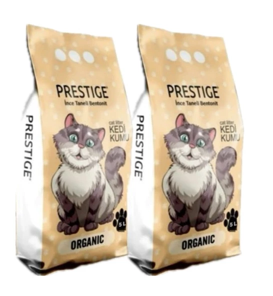 PRESTİGE KEDİ KUMU 5 LT 2 ADET