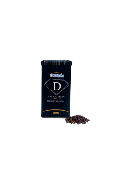 tupinamba Delicatessen%100 Naturel Espresso Çekirdek Kahve 250g. ( Teneke Kutu )