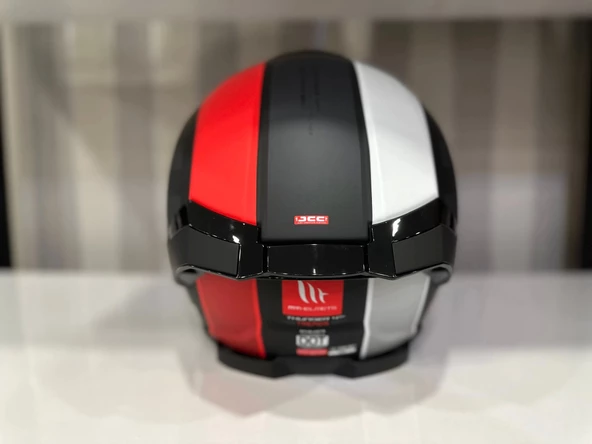 KASK MT THUNDER 4 SV TEARS B5 MAT SİYAH/KIRMIZI - 4