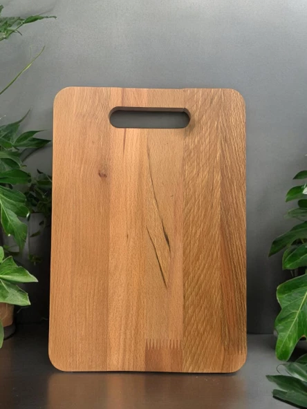 Ahşap Kulplu Kesme Tahtası,Sebze,Et Tahtası - 2