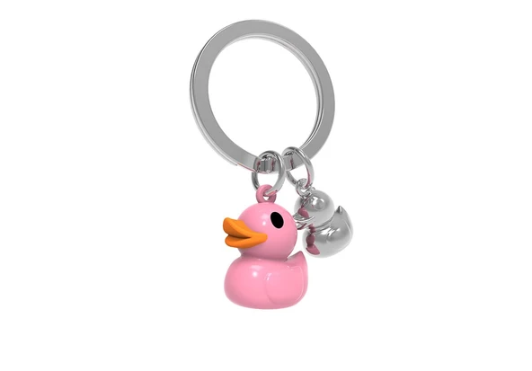 Metalmorphose Pembe  Ördek Anahtarlık - 5