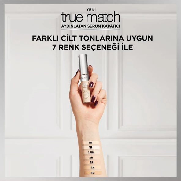 L'Oréal Paris True Match Aydınlatan Serum Kapatıcı - 3R - 7