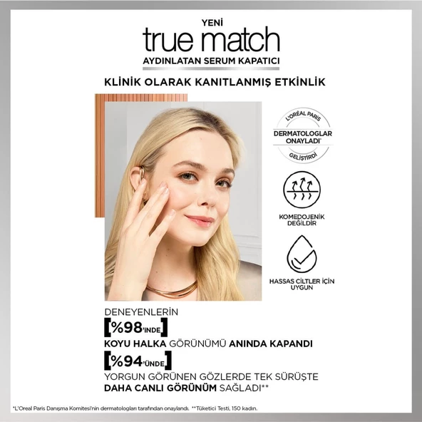 L'Oréal Paris True Match Aydınlatan Serum Kapatıcı - 3R - 4