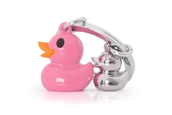 Metalmorphose Pembe  Ördek Anahtarlık - 4