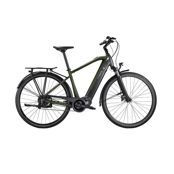 Bianchi T-Tronik T DB X5/X7 9S E6100 Elektrikli Bisiklet (Yeşil Koyu Grafit Mat) 47 Kadro