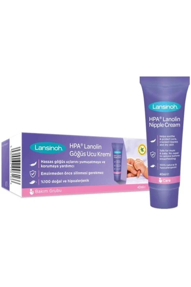 Lansinoh HPA Lanolin Göğüs Ucu Kremi 40 ml