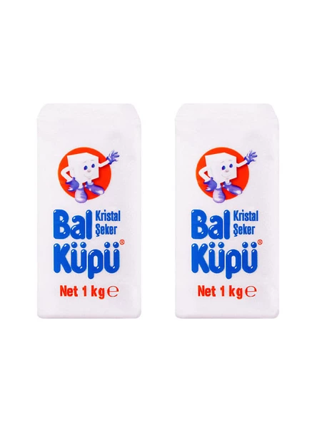 BALKÜPÜ TOZ ŞEKER 1 KG X2ADET