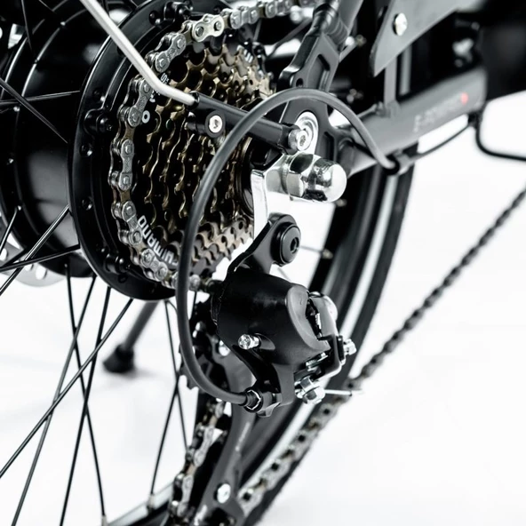 Torc T2 20 Jant Fat Bike Elektrikli Katlanır Bisiklet 2024 Model - 3