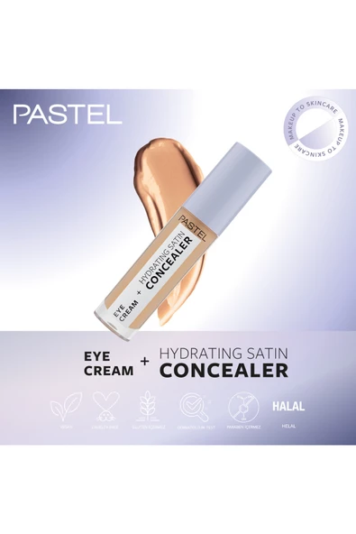 Eye Cream + Hydrating Satin Concealer - Göz kremi + Göz Altı Kapatıcısı 66 Deep Medium - 2