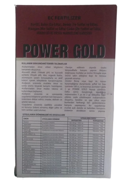Power Gold Mikro Besin Maddeleri Karışımı 1 kg - 2
