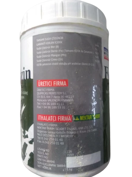 Fermazin Mikro Bitki Besin Maddeleri Karışımı B-Fe-Zn 1 kg - 2