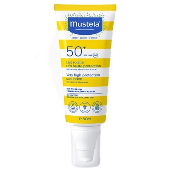 Mustela Very High Protection Güneş Losyonu SPF50+ 200ml