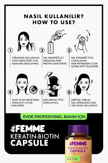 Todays Clinicals Onarıcı Krem 100ml+De femme Saç Proteini Hediyeli - 9