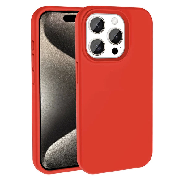 iPhone 15 Pro Max Kılıf Magsafe Şarj Özellikli Sıvı Teknolojili Silinebilir Sert Kivi Kılıf - Resim 4