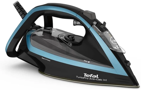 Tefal Turbo Pro FV5695E1 2800 W Durilium Airglide Tabanlı Buharlı Ütü