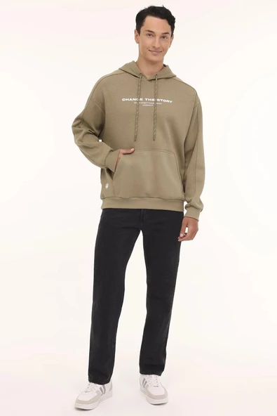 LUMBERJACK ML FILAZ 17AFW-87 4PR ERKEK KAPÜŞONLU SWEATSHIRT - 4