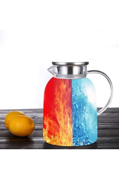 Borosilikat Cam Sürahi 1,8 LT - 5