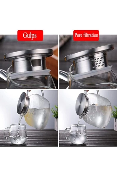 Borosilikat Cam Sürahi 1,8 LT - 3