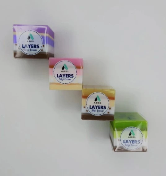 Adel Layers 4'lü Silgi Seti