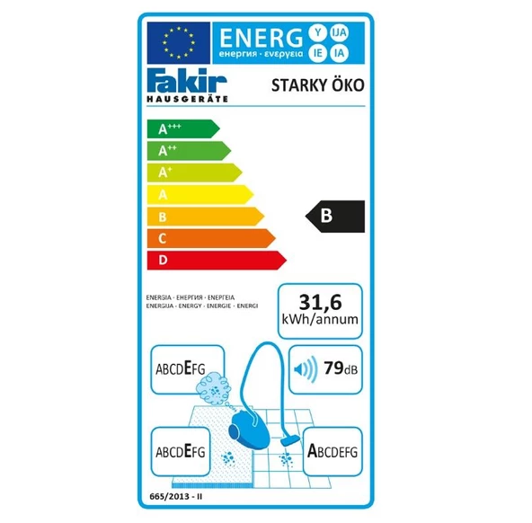 FAKİR STARKY ÖKO POWER DİK ELEKTRİKLİ SÜPÜRGE - 3