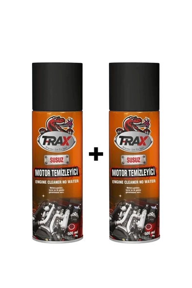 TRAX Susuz Motor Temizleme Spreyi Motor Parlatıcı Sprey 500 Ml 2 ADET