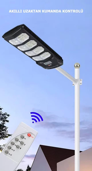 LH400 400 Solar DLS Güneş Enerjili  Bahçe Çevre  Lambası - 5