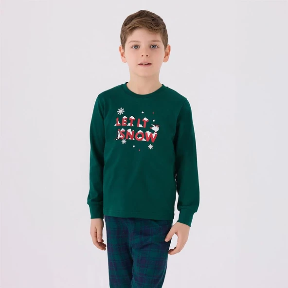 Arnetta AR3131C Erkek Çocuk Kışlık Pijama Takım - 2