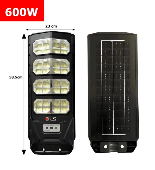 LH600 600 Solar DLS Güneş Enerjili  Bahçe Çevre  Lambası - Resim 2